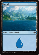 Ilha / Island - Magic: The Gathering - MoxLand